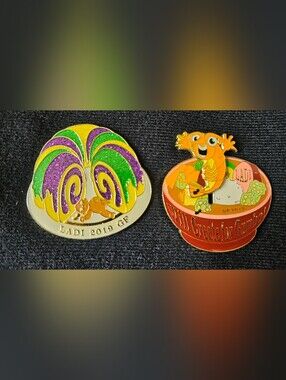 LADI 2019 Glitter Enamel Pins - Destination imagination Global finals